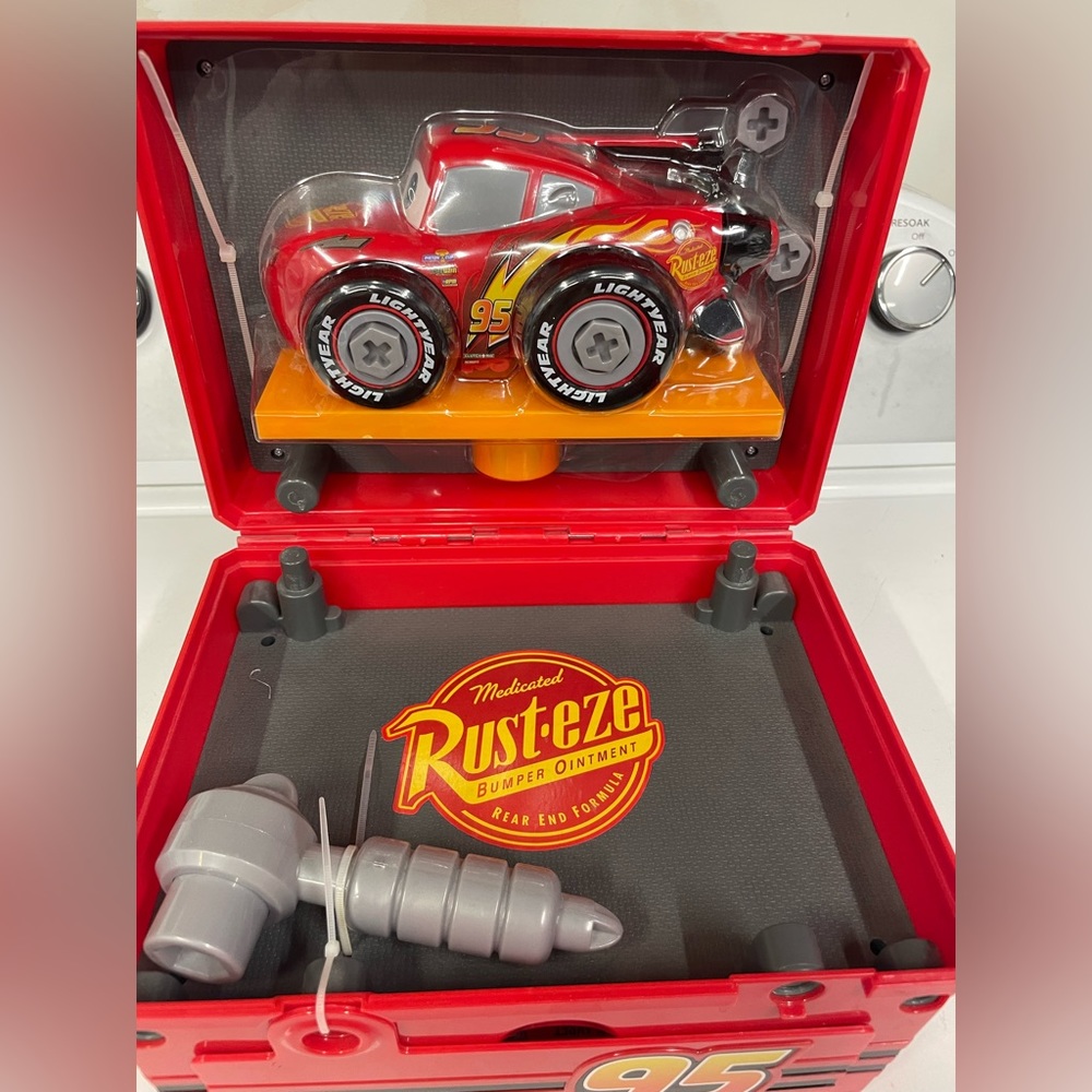 Pixar Cars Tool Box NWT